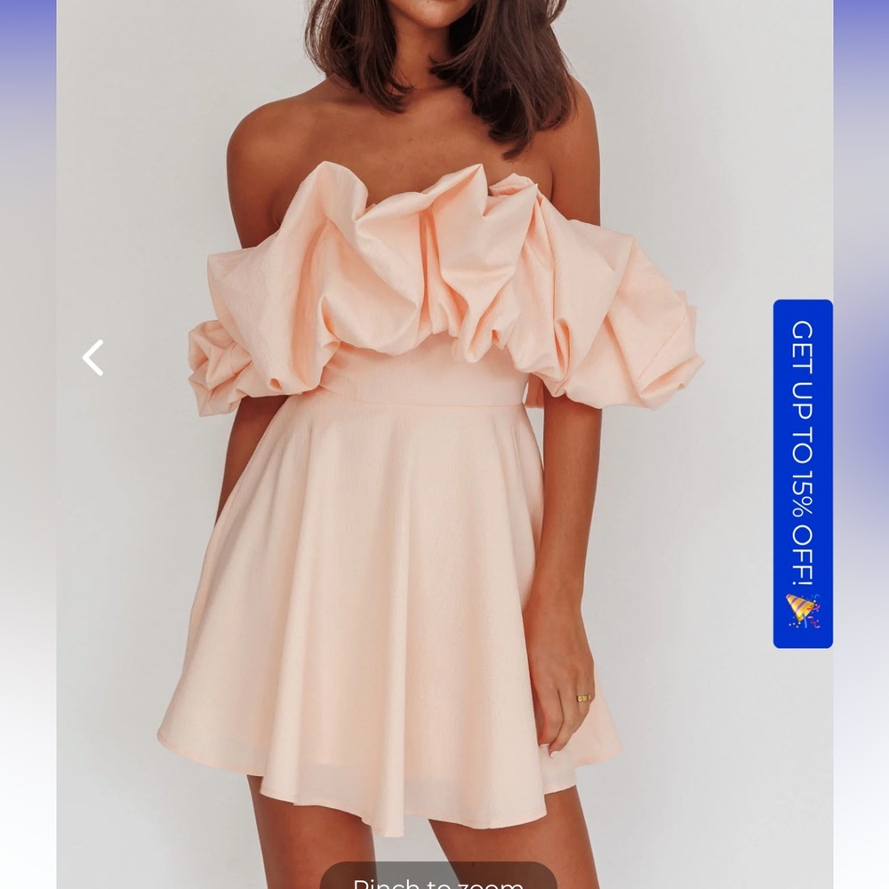 Pink Selfie Leslie dress